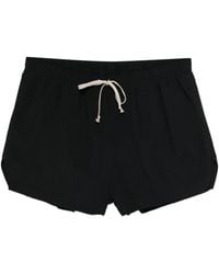 Rick Owens - Drawstring-Fastening Swim Shorts - Lyst
