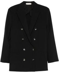 Alberta Ferretti - Double-Breasted Blazer - Lyst