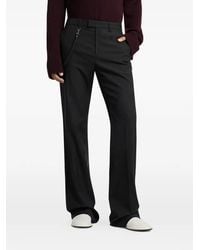 Courreges - Logo-Patch Trousers - Lyst
