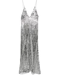 The New Arrivals Ilkyaz Ozel - Claudie Sequin-Embellished Dress - Lyst