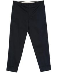 PT Torino - Pressed-Crease Turned-Up Trousers - Lyst