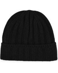 Vanisé - Ribbed-Knit Beanie Hat - Lyst