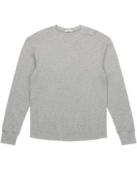 Entire studios - Waffle-Knit Long-Sleeve T-Shirt - Lyst