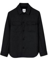 Sandro - Twill Overshirt - Lyst