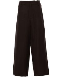 Lemaire - Maxi Tapered-leg Trousers - Lyst