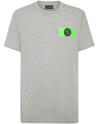 Philipp Plein - Logo-patch Cotton T-shirt - Lyst