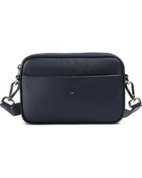 Doucal's - Kuriertasche Mit Logo-Prägung - Lyst