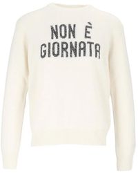MC2 Saint Barth - New Queen Textured Graphic Knit Sweater - Lyst