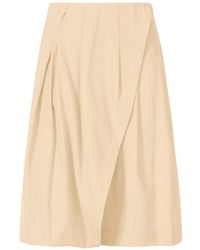 Issey Miyake - Looped Pleated Wrap Trousers - Lyst