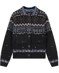 JNBY - Cardigan Crop En Jacquard - Lyst