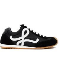 Loewe - Sneakers Ballet Runner 2.0 Mit Veloursleder - Lyst