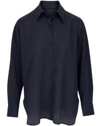 Nili Lotan - Gaia Long-sleeve Silk Shirt - Lyst