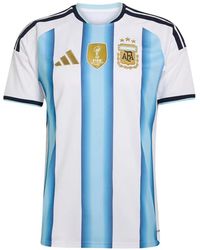 adidas - Argentina 26 Logo-Print T-Shirt - Lyst