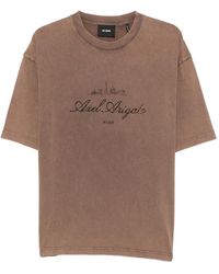 Axel Arigato - Paris Washed Sky Cotton T-Shirt - Lyst