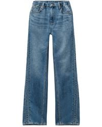 Alexander Wang - Balloon Jogger Jeans With Logo - Lyst