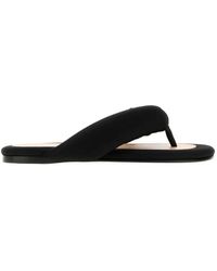 Carven - Tongs En Satin - Lyst