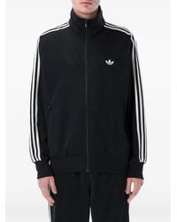 adidas - Firebird Zip-Up Sweatshirt - Lyst
