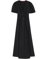 HUGO - Vestido Largo Con Detalle De Nudo - Lyst