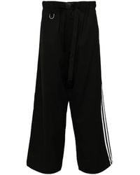 Y-3 - X Adidas 3-Stripes Logo Trousers - Lyst