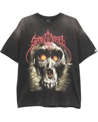 SAINT Mxxxxxx - T-Shirt mit grafischem Print - Lyst