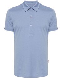 Orlebar Brown - Sebastian Cotton Silk Polo Shirt - Lyst