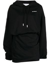 Off-White c/o Virgil Abloh - For All Hooded Dress - Lyst
