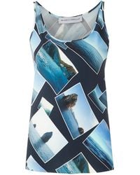 Gloria Coelho - Top de tirantes estampado - Lyst