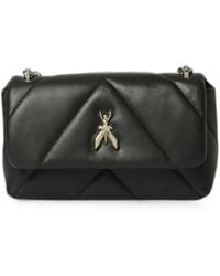 Patrizia Pepe - Fly-Plaque Matelassé Shoulder Bag - Lyst