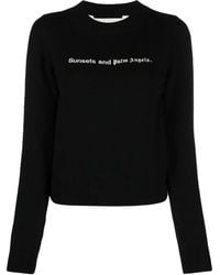 Palm Angels - Sunset Wool Blend Jumper - Lyst