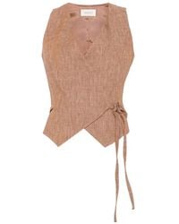ViCOLO - Wrap-Style Sleeveless Vest - Lyst