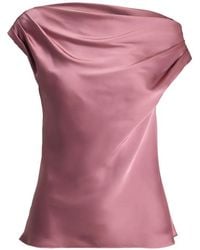 Ralph Lauren - Gedrapeerde Blouse - Lyst