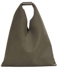 MM6 by Maison Martin Margiela - Grey Japanese Canvas Tote Bag - Lyst