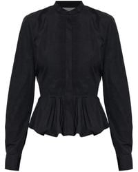 McQueen - Camicia Plissettata - Lyst