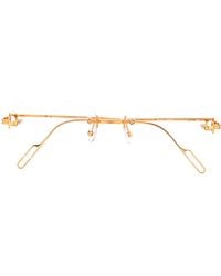 Cartier - Eckige Brille - Lyst