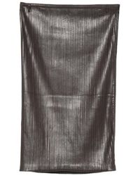 Tom Ford - Jupe Mi-Longue À Broderies En Cuir - Lyst