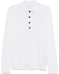 Eleventy - Poloshirt Met Lange Mouwen - Lyst