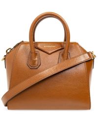 Givenchy - Mini Antigona Leather Tote Bag - Lyst