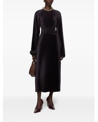 JOSEPH - Robe Mi-Longue Ortiz À Design Plissé - Lyst