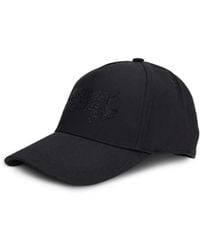 ARMANI EXCHANGE - Crystal-Embellished Baseball Cap - Lyst