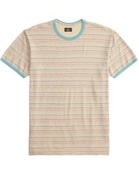 RRL - Geometric-Pattern T-Shirt - Lyst