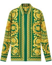 Versace - Silk Shirt - Lyst
