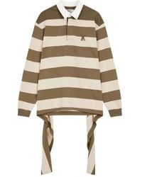 OPEN YY - Camisa con dobladillo asimétrico - Lyst