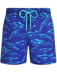 Vilebrequin - Whale-Print Swim Shorts - Lyst