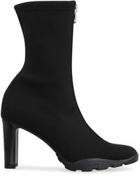 McQueen - Neoprene Boot - Lyst
