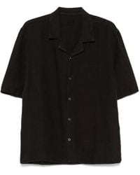 120% Lino - Linnen Overhemd - Lyst