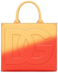 Dolce & Gabbana - Daily Shopper Met Logo-reliëf - Lyst