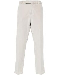 PT Torino - Pantaloni A Coste Con Vita Media - Lyst