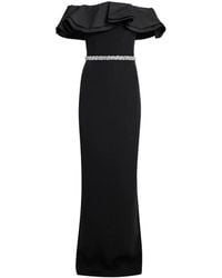 Safiyaa - Ryan Off-The-Shoulder Maxi Dress - Lyst