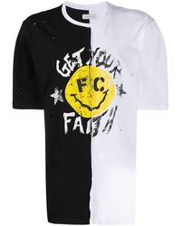 Faith Connexion オーバーサイズ Tシャツ - ブラック