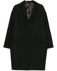 TOTEME - Manteau À Carreaux - Lyst